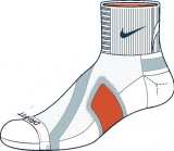 Nike Elite Running Non-Cushioned Quarter