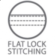 Flat lock stitching